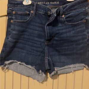 American Eagle Outfitters Dark Blue Jean Shorts